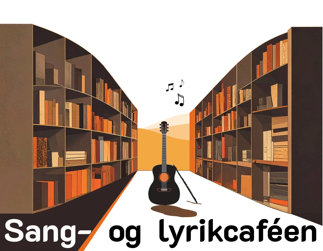 Sang- og lyrikcaféens logo